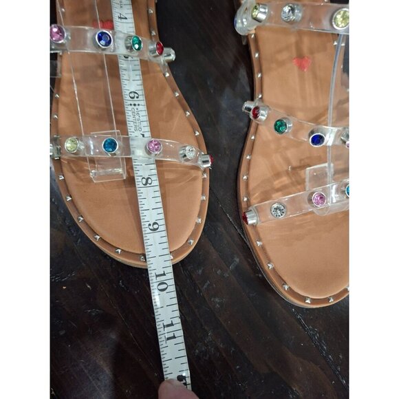 EUC Steve Madden Jelly Gladiator Travel Sandal/Sz. 8 - Picture 14 of 14